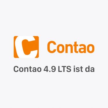 Contao 4.9 LTS ist da